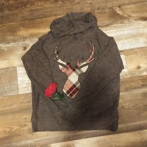 NWOT cowl neck sweater